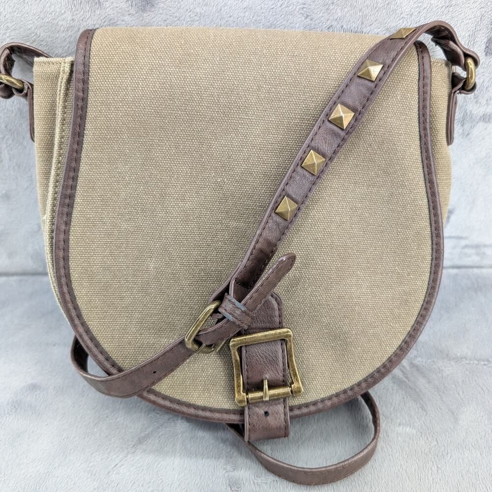 Olivia Miller Collection Equestrian Style Crossbody saddle bag purse
